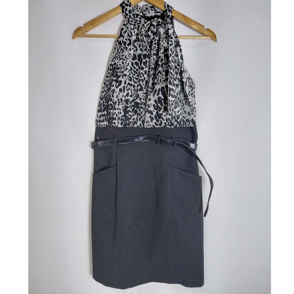 ALYN PAIGE NEW YORK 1459-CE1 Halter Dress Knee Length Size 11/12